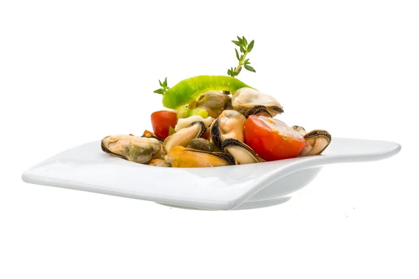 Insalata di cozze — Foto Stock