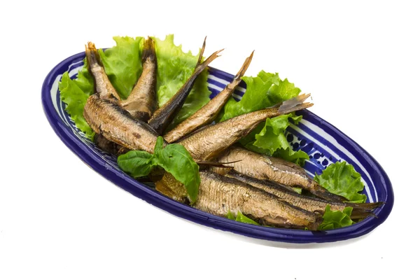 Tinned sprat — Stock Photo, Image