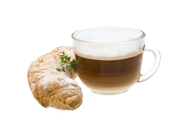 コーヒーとパン — ストック写真
