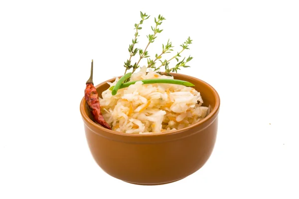 Fermented cabbage — Stock Photo, Image