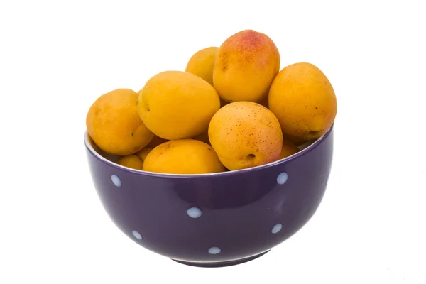 Abricots mûrs jaunes — Photo