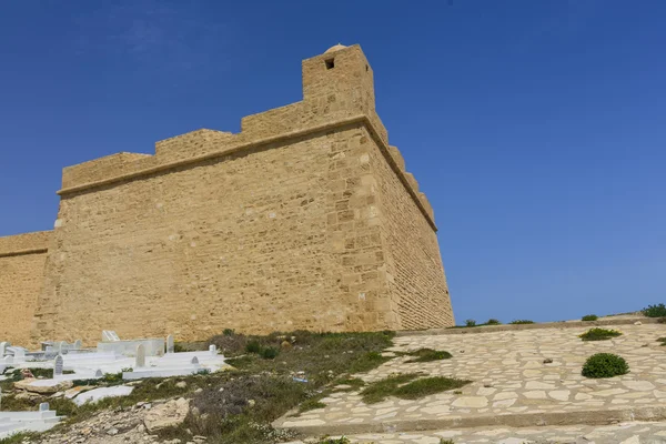 Stary fortess zniweczyć w mahdia tunis — Zdjęcie stockowe