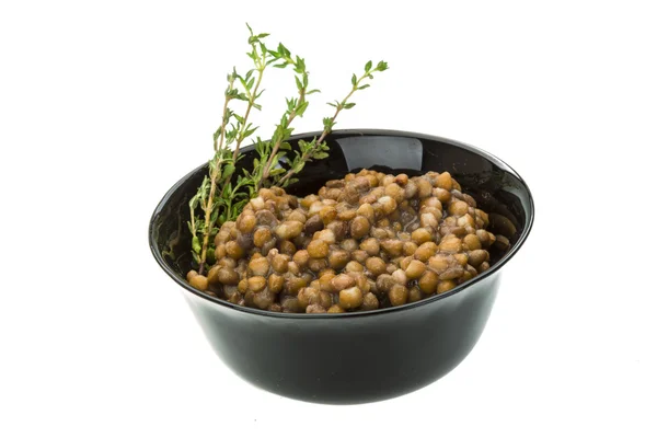 Backed lentils — Stock Photo, Image