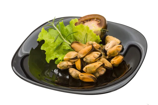 Marinated mussels — Stock Photo, Image