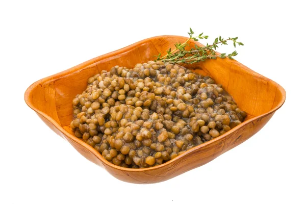 Backed lentils — Stock Photo, Image