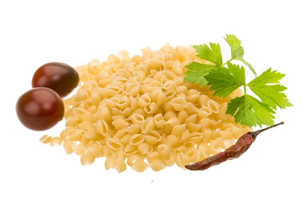 Ruwe macaroni — Stockfoto