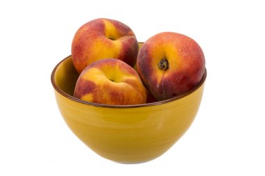 parlak olgun şeftali