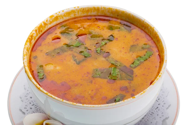 Thajské slavných polévka thom jam泰国著名汤 thom 荫 — Stock fotografie