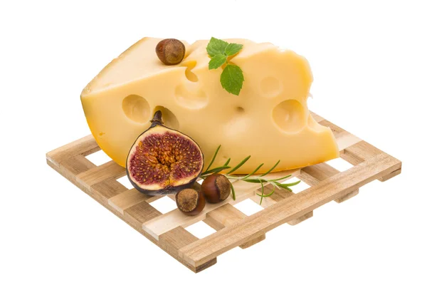 Maasdam fromage à la figue — Photo