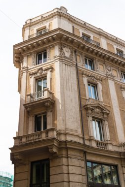 Roma, İtalya. eski şehrin tipik mimari detaylar