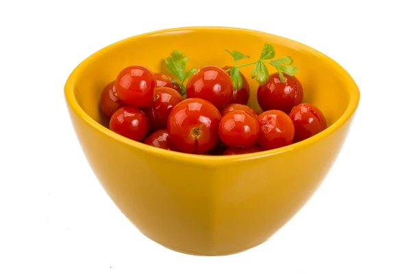 Marine kiraz domates — Stok fotoğraf