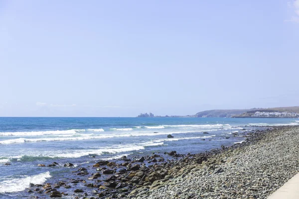 Oceaan kust in maspalomas — Stockfoto