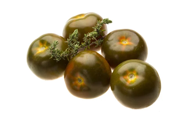 Black tomato — Stock Photo, Image
