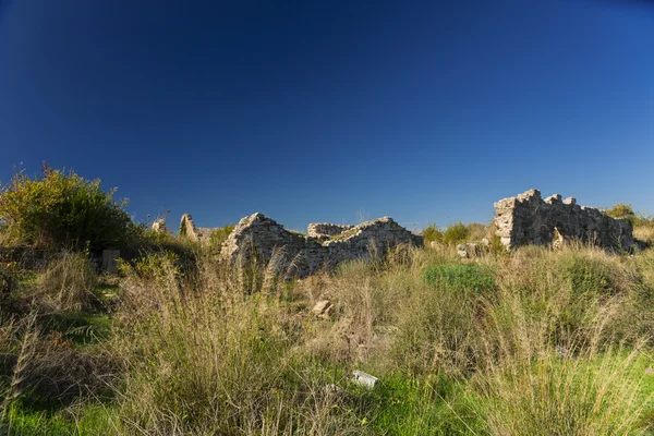 Ruinas en Side — Foto de Stock