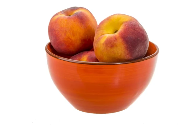 Bright ripe peaches — Stock Photo, Image