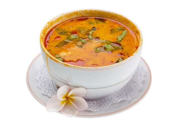 Thajské slavných polévka thom jam泰国著名汤 thom 荫 — Stock fotografie