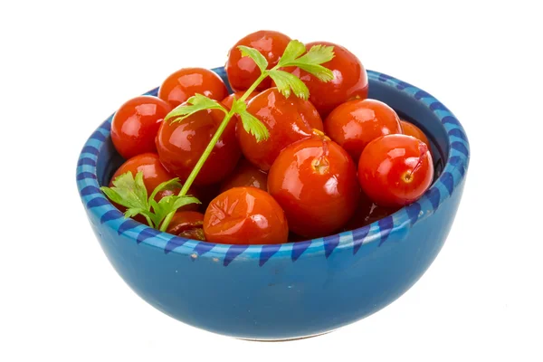 Marinated cherry tomato — Stock Photo, Image