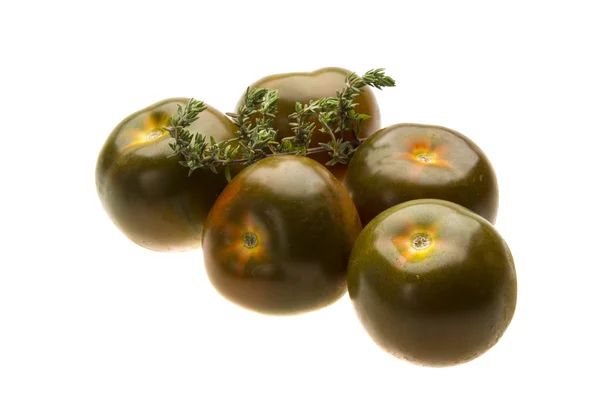 Black tomato — Stock Photo, Image