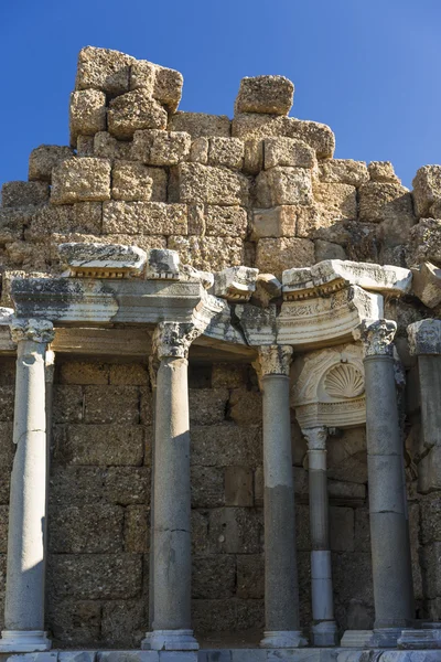 Ruinas en Side — Foto de Stock