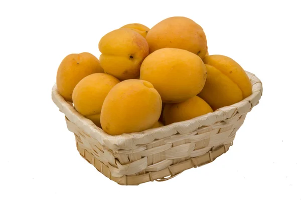 Жовтий яскравий абрикоси — стокове фото