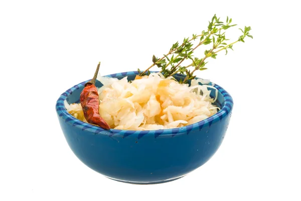 Fermented cabbage — Stock Photo, Image