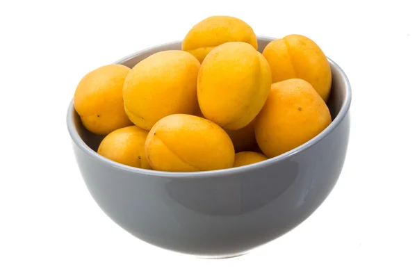 Yellow ripe apricots — Stock Photo, Image