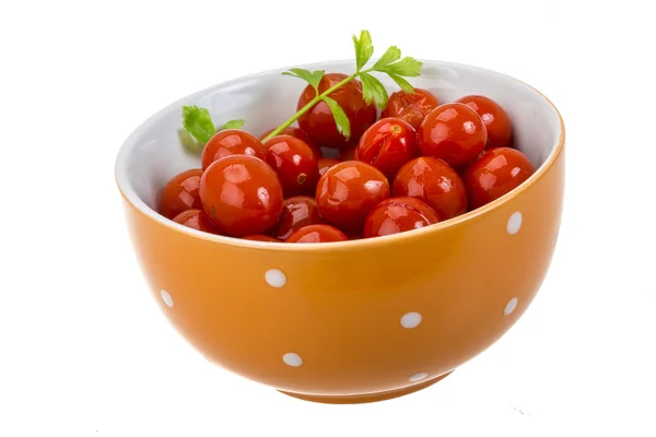 Gemarineerde cherry tomaat — Stockfoto