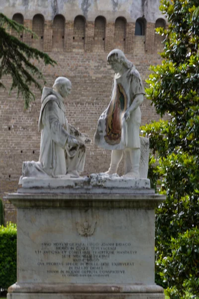 Vatikánské zahrady, Řím — Stock fotografie