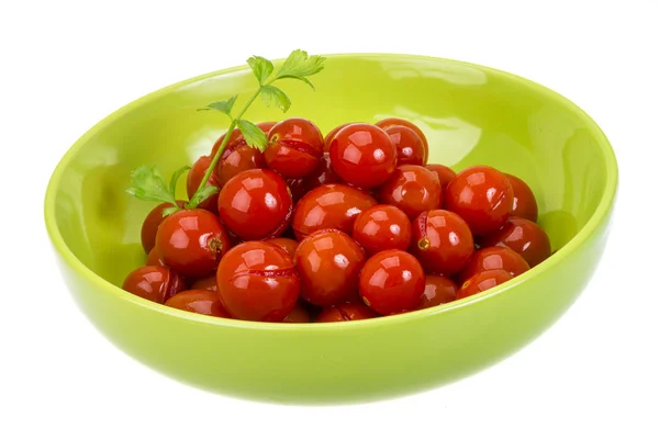 Marinierte Kirschtomaten — Stockfoto