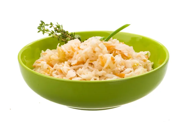 Fermented cabbage — Stock Photo, Image