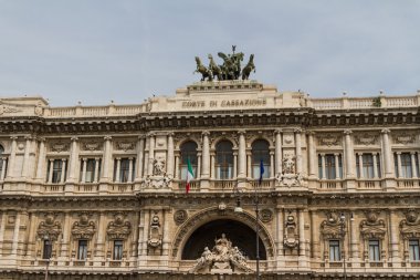 Roma, İtalya. eski şehrin tipik mimari detaylar