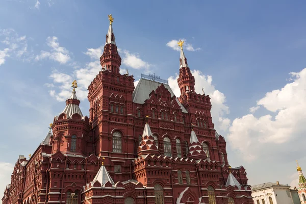 Histostical museum in Moskou — Stockfoto