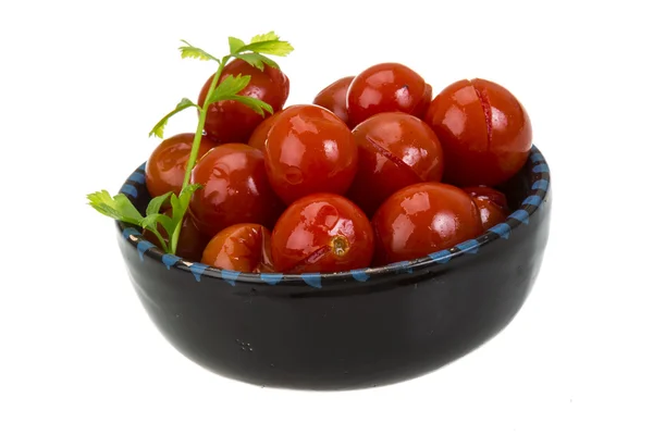 Gemarineerde cherry tomaat — Stockfoto