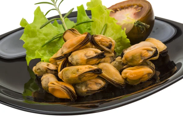 Marinated mussels — Stock Photo, Image