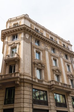 Roma, İtalya. eski şehrin tipik mimari detaylar