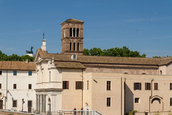 Rome, Italie. Détails architecturaux typiques de la vieille ville — Photo