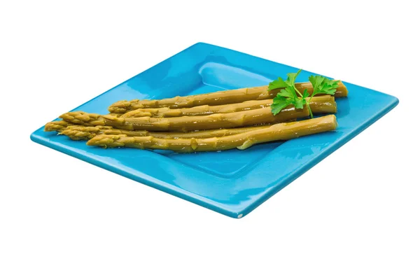 Gekookte asperges — Stockfoto