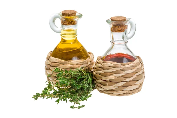 Oil and vinegar — Stock Photo, Image