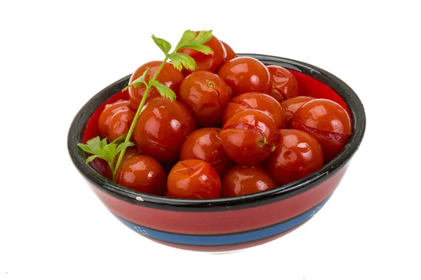 Gemarineerde cherry tomaat — Stockfoto