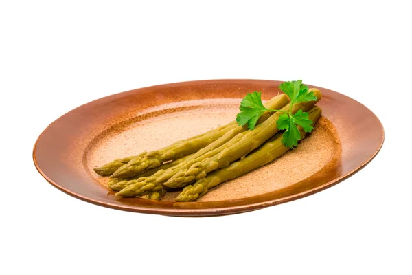 Boiled asparagus — Stock Photo, Image