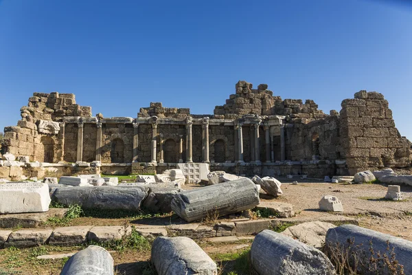 Ruinas en Side — Foto de Stock