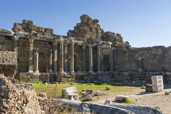 Ruinas en Side —  Fotos de Stock