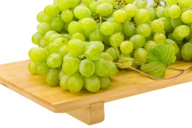 parlak yeşil üzüm