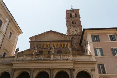 St maria trastevere, Roma, İtalya