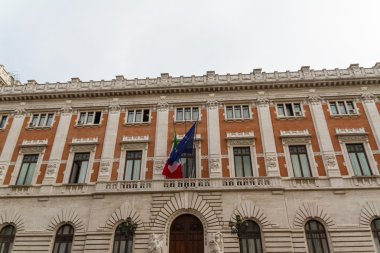 Roma, İtalya. eski şehrin tipik mimari detaylar