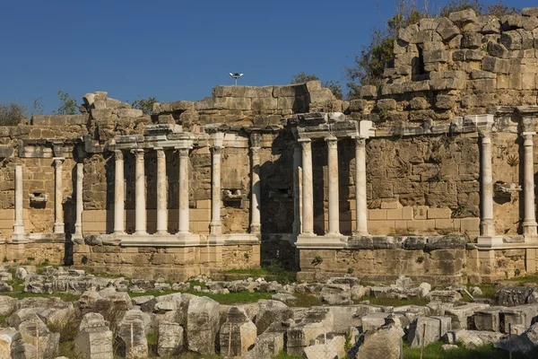 Rovine laterali — Foto Stock