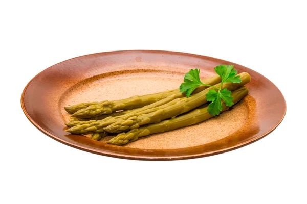 Boiled asparagus — Stock Photo, Image