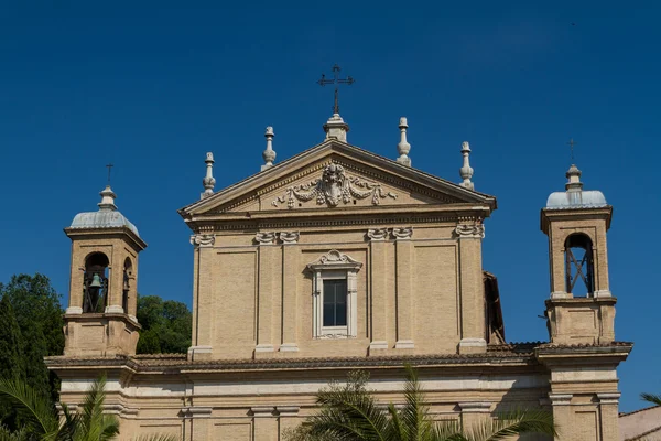 Marea biserică din centrul Romei, Italia . — Fotografie, imagine de stoc