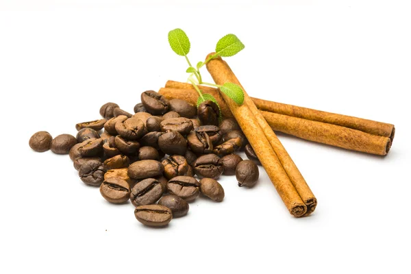 Caffè con cannella — Foto Stock