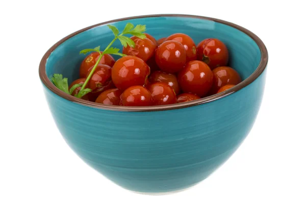 Маринованный помидор черри — стоковое фото